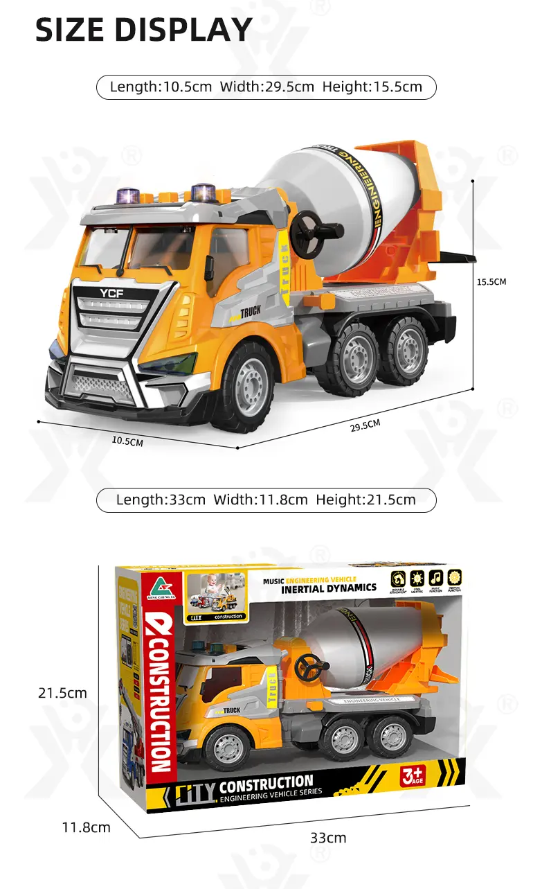 Concrete Mixture Truck (TG4024242) — product detail panel 9