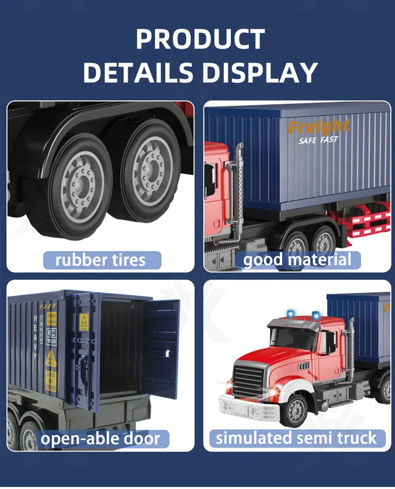 1:24 RC Trailer Car, Semi Truck Toy (TG4376444) — product detail panel 5