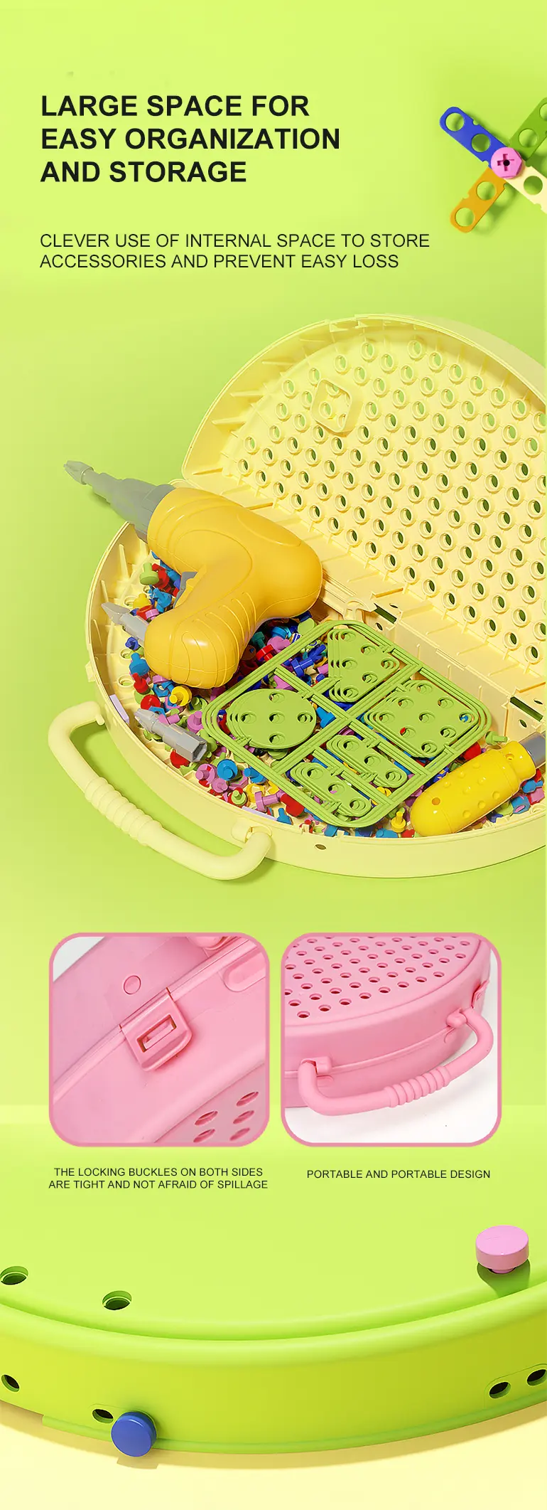 Magic Montessori Play, Screw Toolbox Toy -3 Year Old Educational Toys (TG4225840) — product detail panel 11