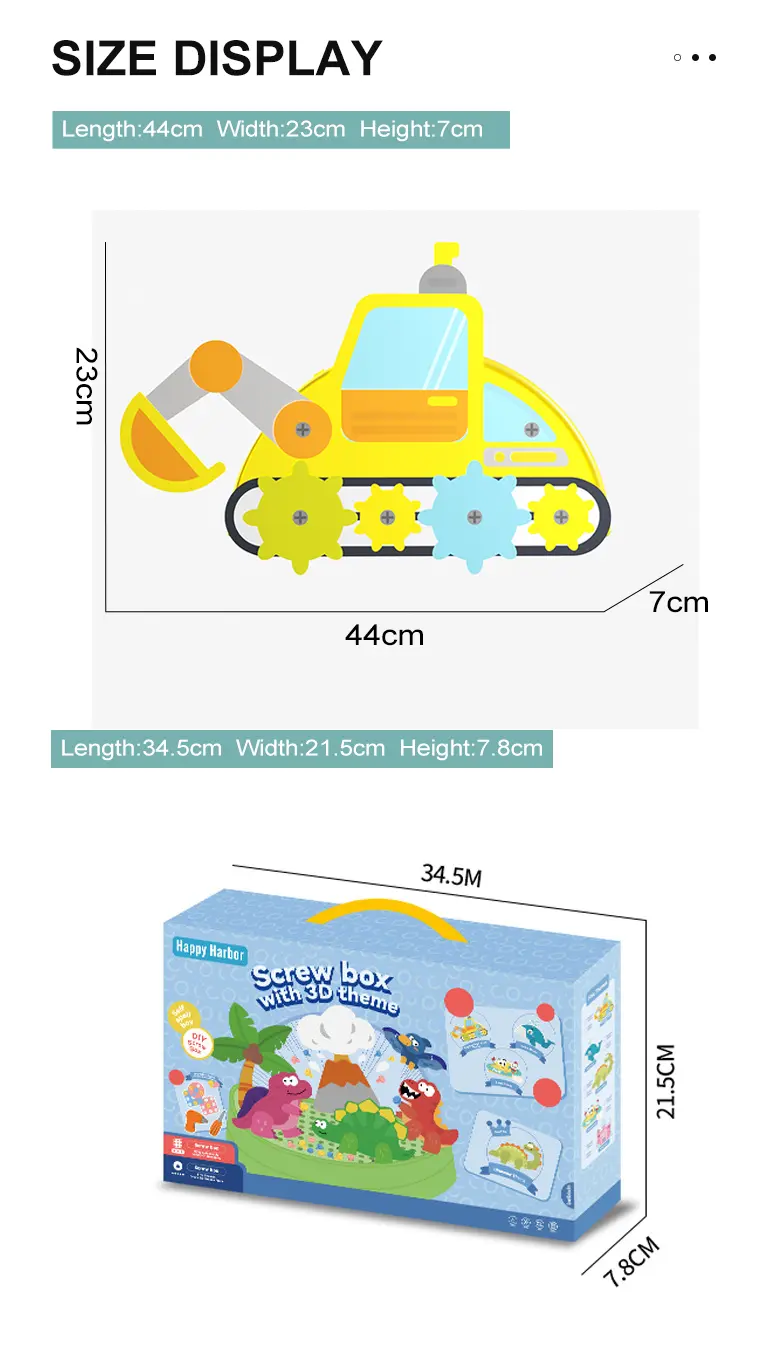 Magic Montessori Play, Screw Toolbox Toy -3 Year Old Educational Toys (TG4225840) — product detail panel 14