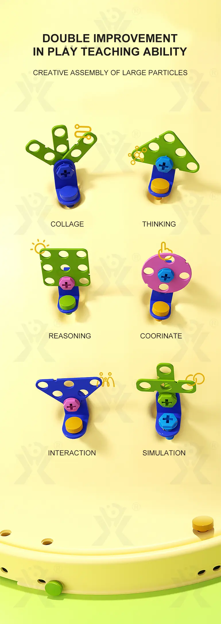 Magic Montessori Play, Screw Toolbox Toy -3 Year Old Educational Toys (TG4225840) — product detail panel 2