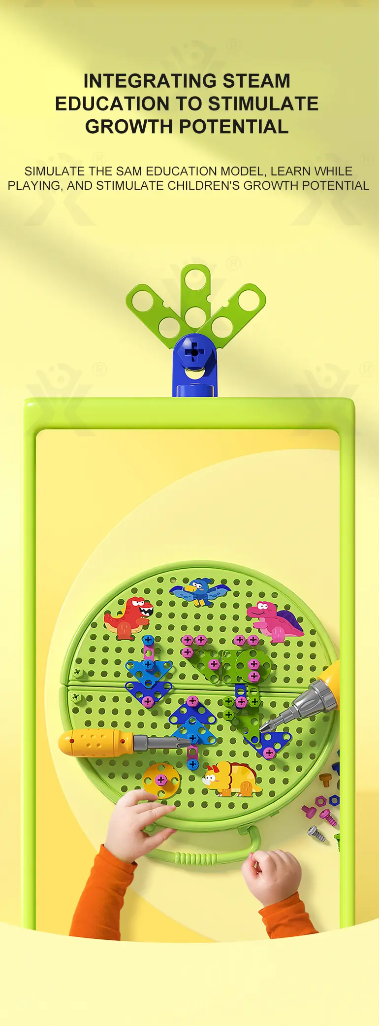 Magic Montessori Play, Screw Toolbox Toy -3 Year Old Educational Toys (TG4225840) — product detail panel 5
