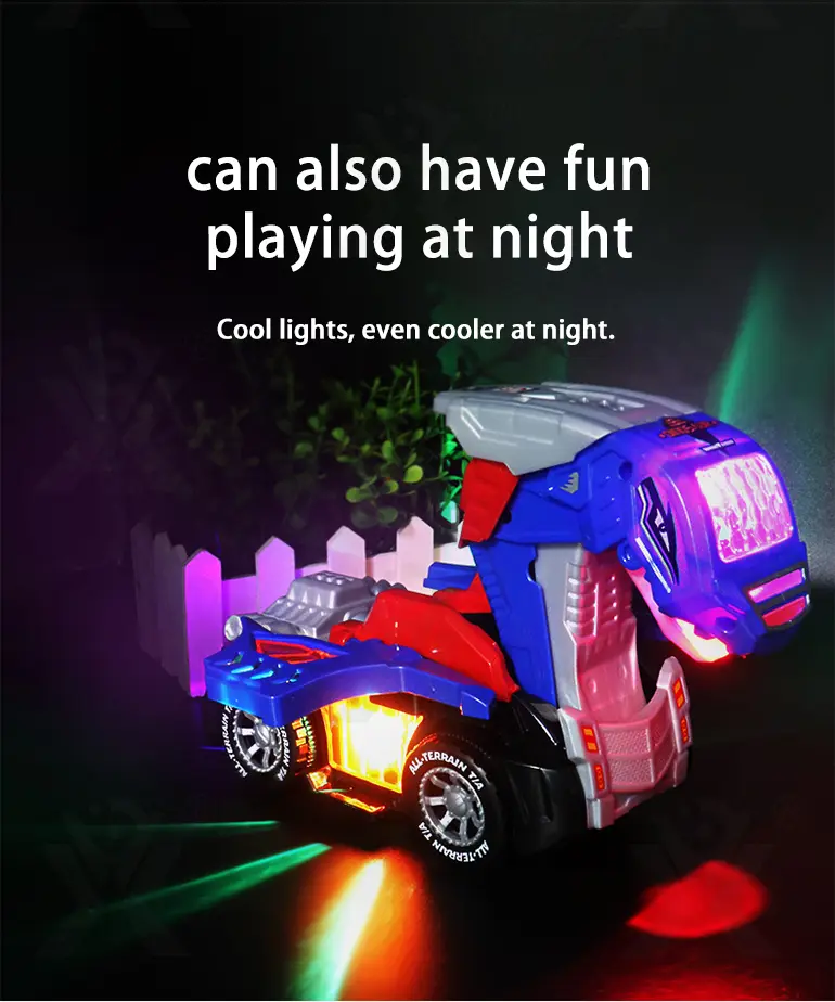 Dinosaur Engineering Car Toy, Deformation Dinosaur Robot Car Toy (TG4470643) — product detail panel 3