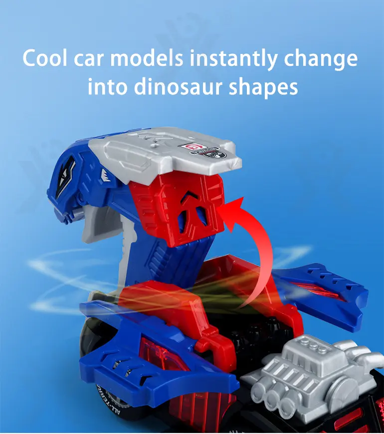 Dinosaur Engineering Car Toy, Deformation Dinosaur Robot Car Toy (TG4470643) — product detail panel 4
