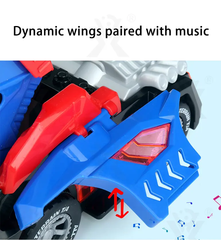 Dinosaur Engineering Car Toy, Deformation Dinosaur Robot Car Toy (TG4470643) — product detail panel 5