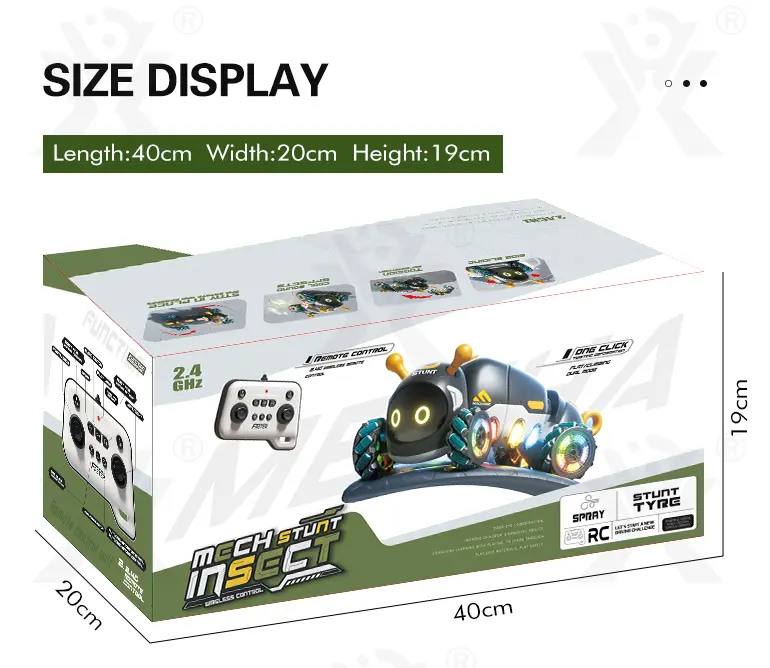 RC Bionic Caterpillar Stunt Car Toys (TG4871179) — product detail panel 10