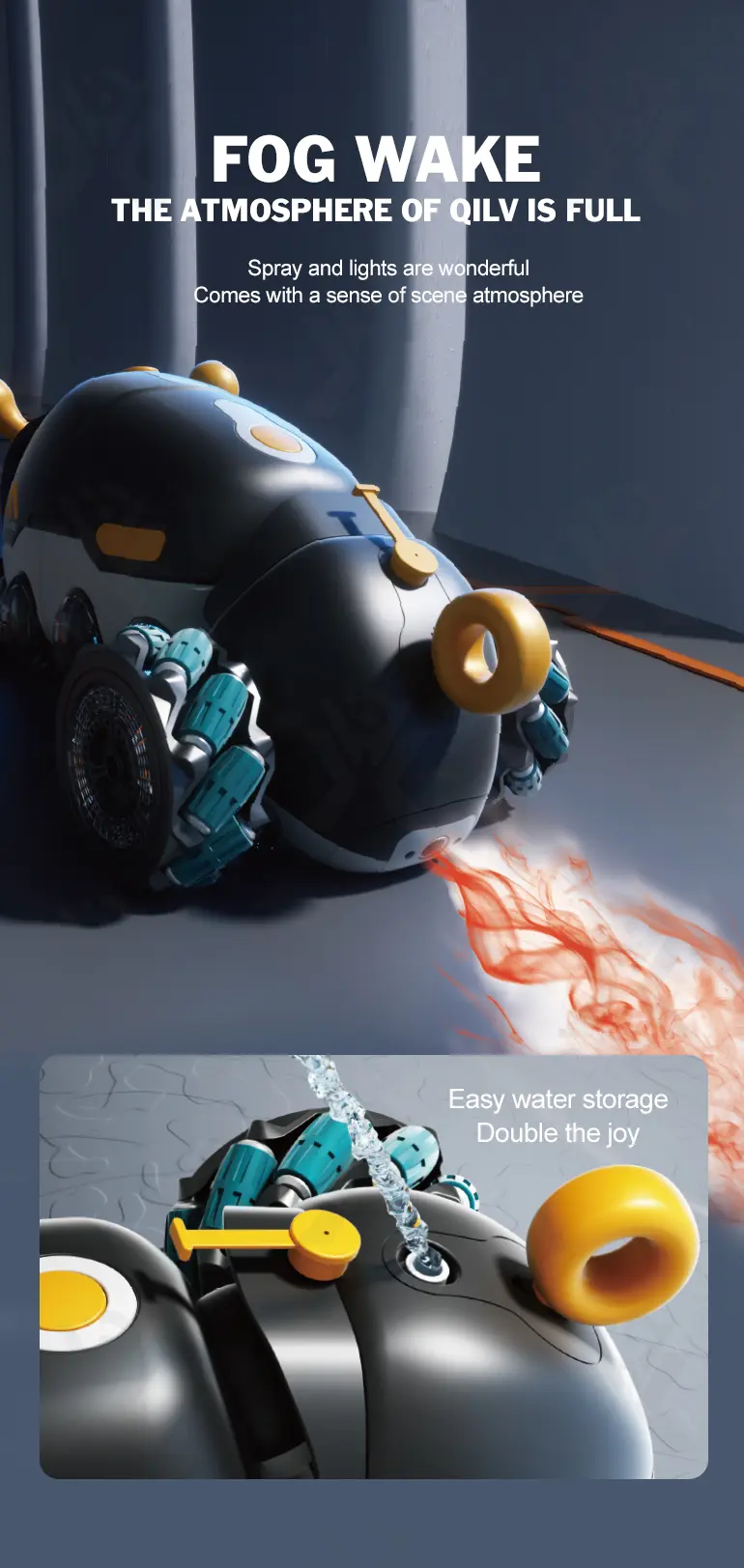 RC Bionic Caterpillar Stunt Car Toys (TG4871179) — product detail panel 7