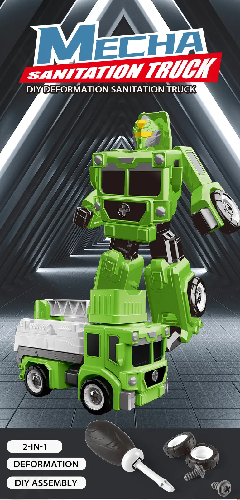 DIY Transforming Car Toy (TG2007598) — product detail panel 1