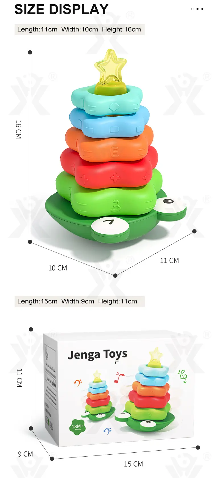 Frog Tumbler Stack Toy (TG4166151) — product detail panel 8