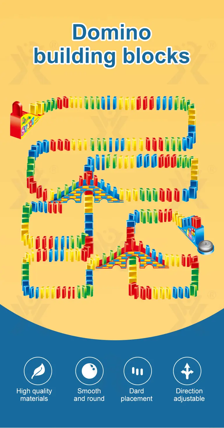 Domino Set Toy, Domino Kit -Educational Toys For Infant (TG0448583) — product detail panel 1