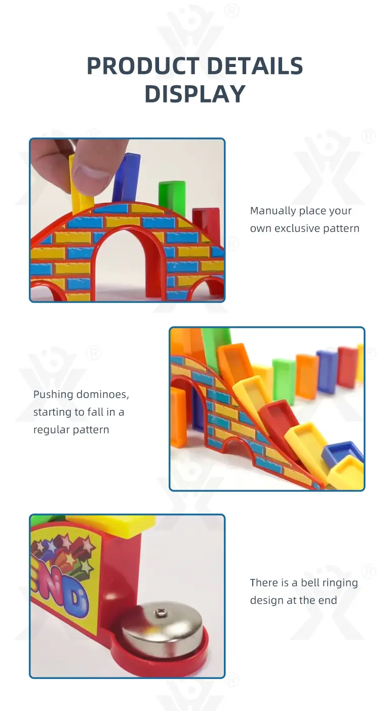 Domino Set Toy, Domino Kit -Educational Toys For Infant (TG0448583) — product detail panel 5