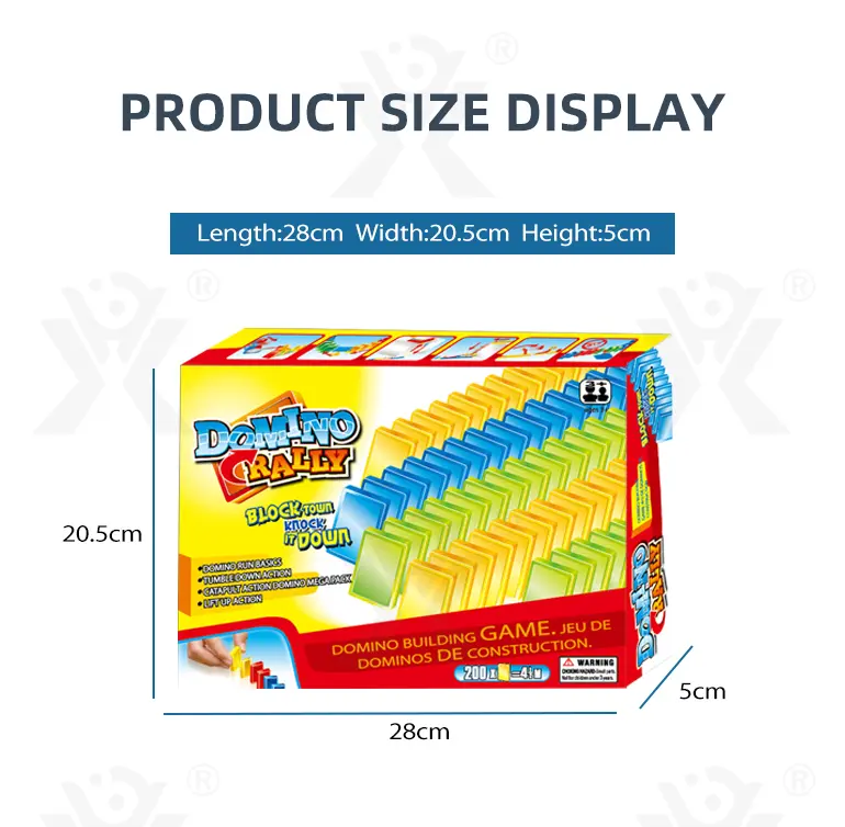 Domino Set Toy, Domino Kit -Educational Toys For Infant (TG0448583) — product detail panel 7