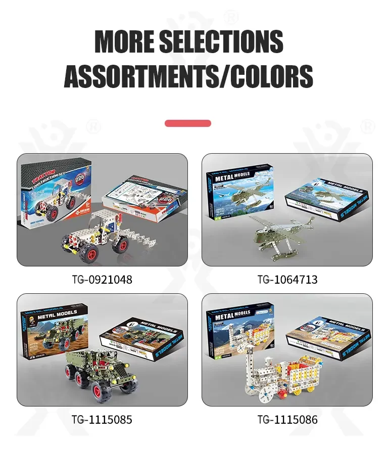 STEM Building Project Toys, DIY Alloy Excavator Toy (TG1115084) — product detail panel 5