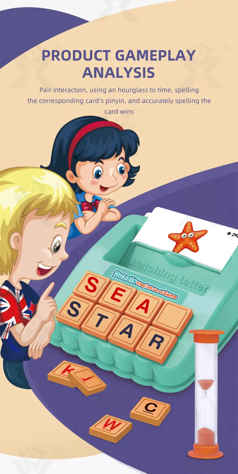 Spelling Games, Puzzle English Toy (TG1464197) — product detail panel 3
