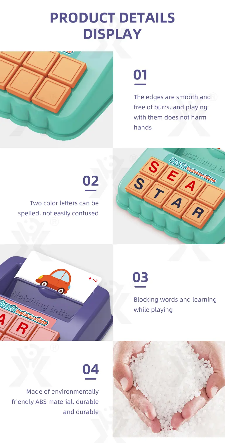 Spelling Games, Puzzle English Toy (TG1464197) — product detail panel 6