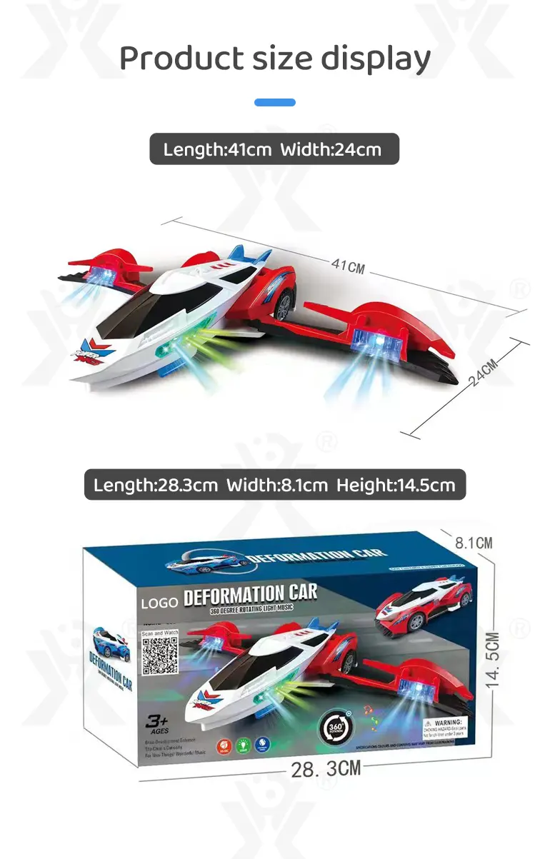 Super Sport Car Toy with Auto Obstacle Avoidance (TG4470648) — product detail panel 8