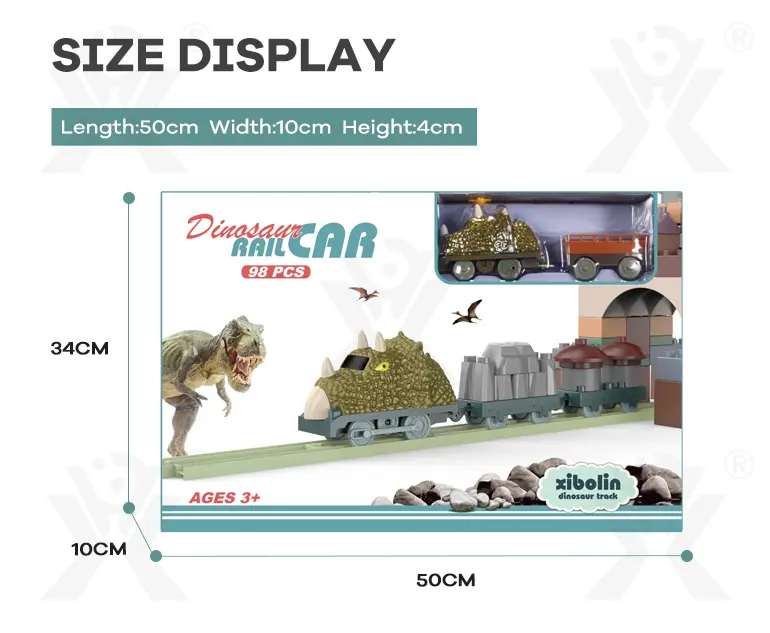 Dinosaur Rail Car Toys- Chenghai Toys Wholesale Market (TG2889648) — product detail panel 7