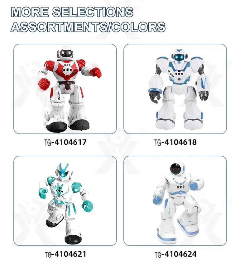 RC Robot Toys with Coding Sequence For Kids (TG4057864) — product detail panel 7