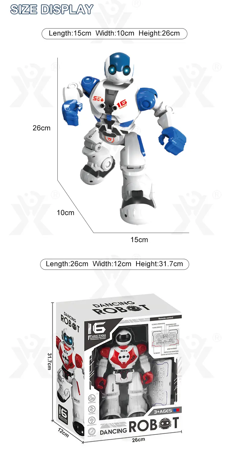 RC Robot Toys with Coding Sequence For Kids (TG4057864) — product detail panel 8