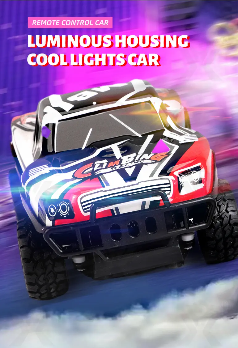 1:24 Scale Glowing RC Car, High Speed, Ultra Fun (TG4325629) — product detail panel 2