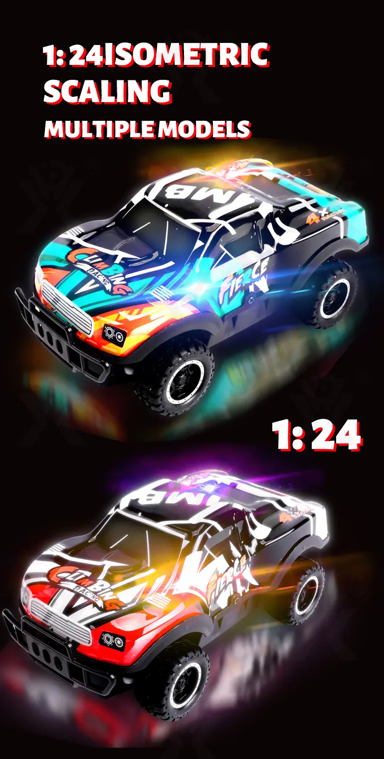 1:24 Scale Glowing RC Car, High Speed, Ultra Fun (TG4325629) — product detail panel 3