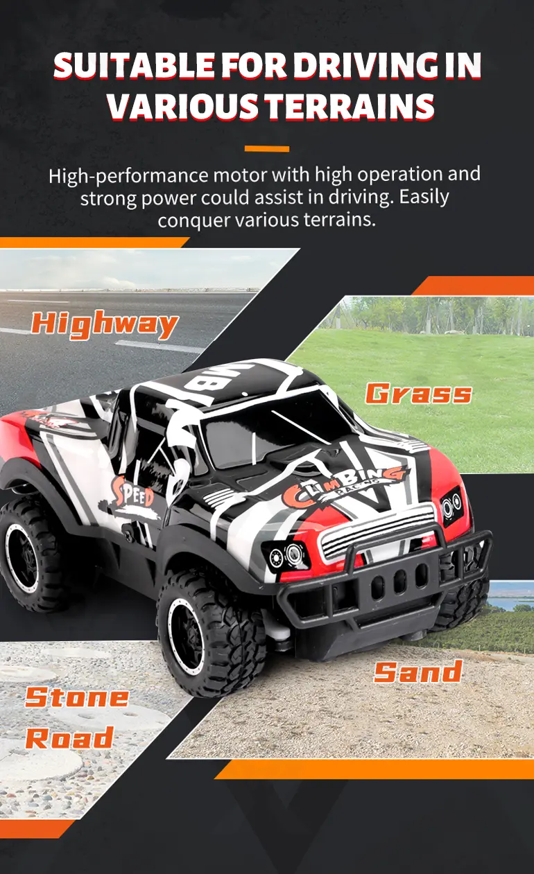 1:24 Scale Glowing RC Car, High Speed, Ultra Fun (TG4325629) — product detail panel 5