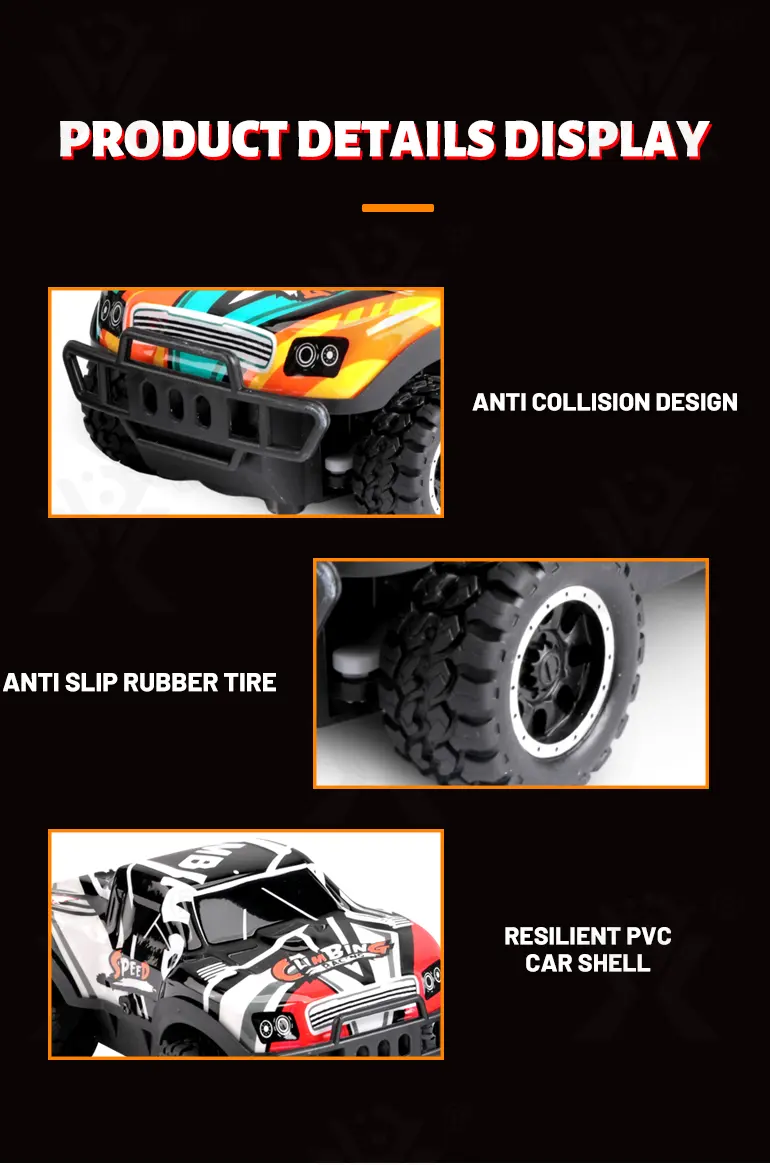 1:24 Scale Glowing RC Car, High Speed, Ultra Fun (TG4325629) — product detail panel 6