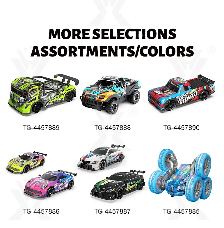 1:24 Scale Glowing RC Car, High Speed, Ultra Fun (TG4325629) — product detail panel 7