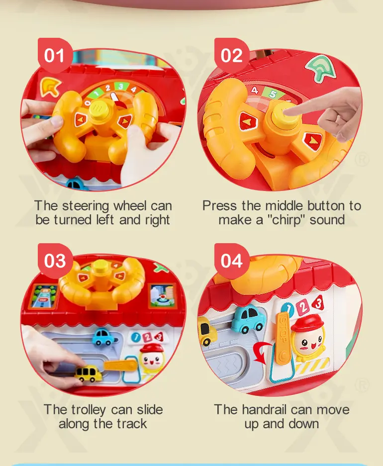 Playhouse Block Toy with Cars (TG4067814) — product detail panel 6
