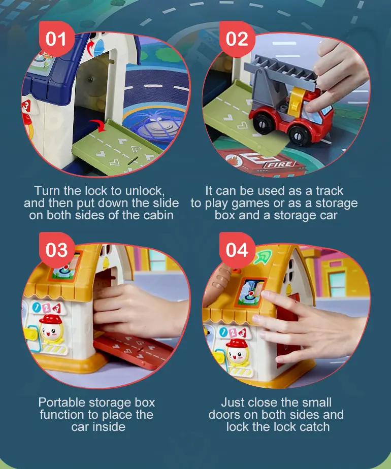 Playhouse Block Toy with Cars (TG4067814) — product detail panel 8