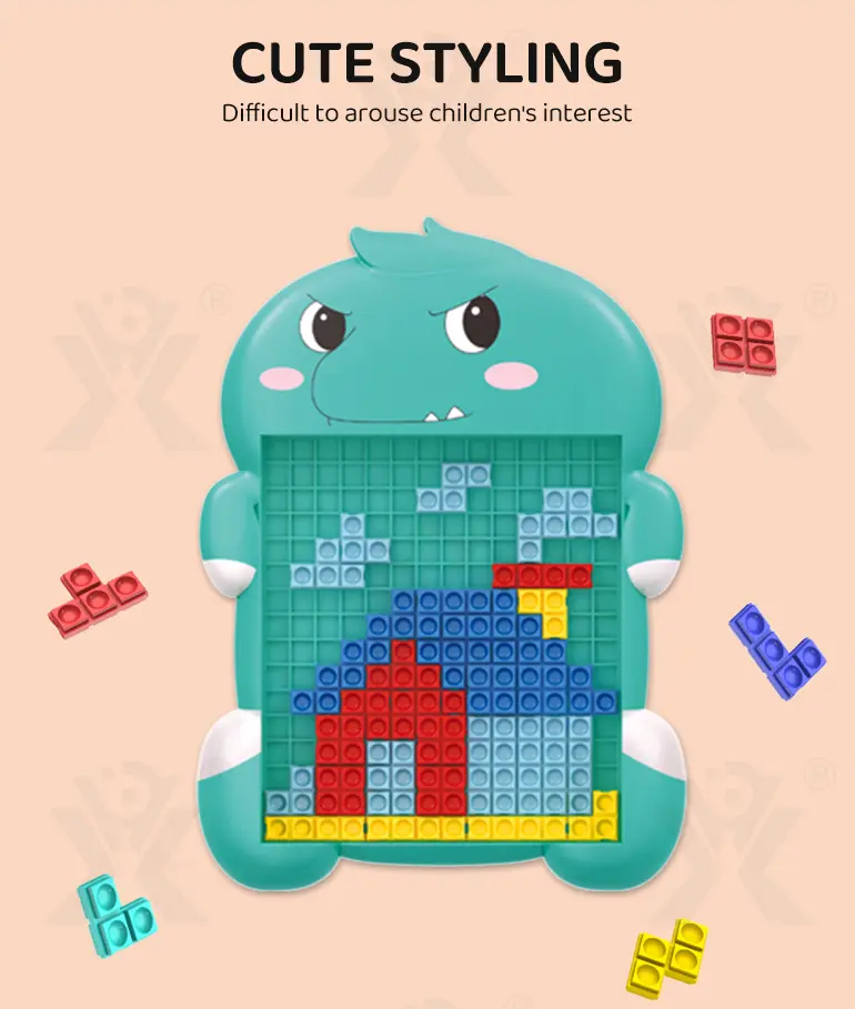 Pixel Art Puzzle Board Toy (TG4023444) — product detail panel 2