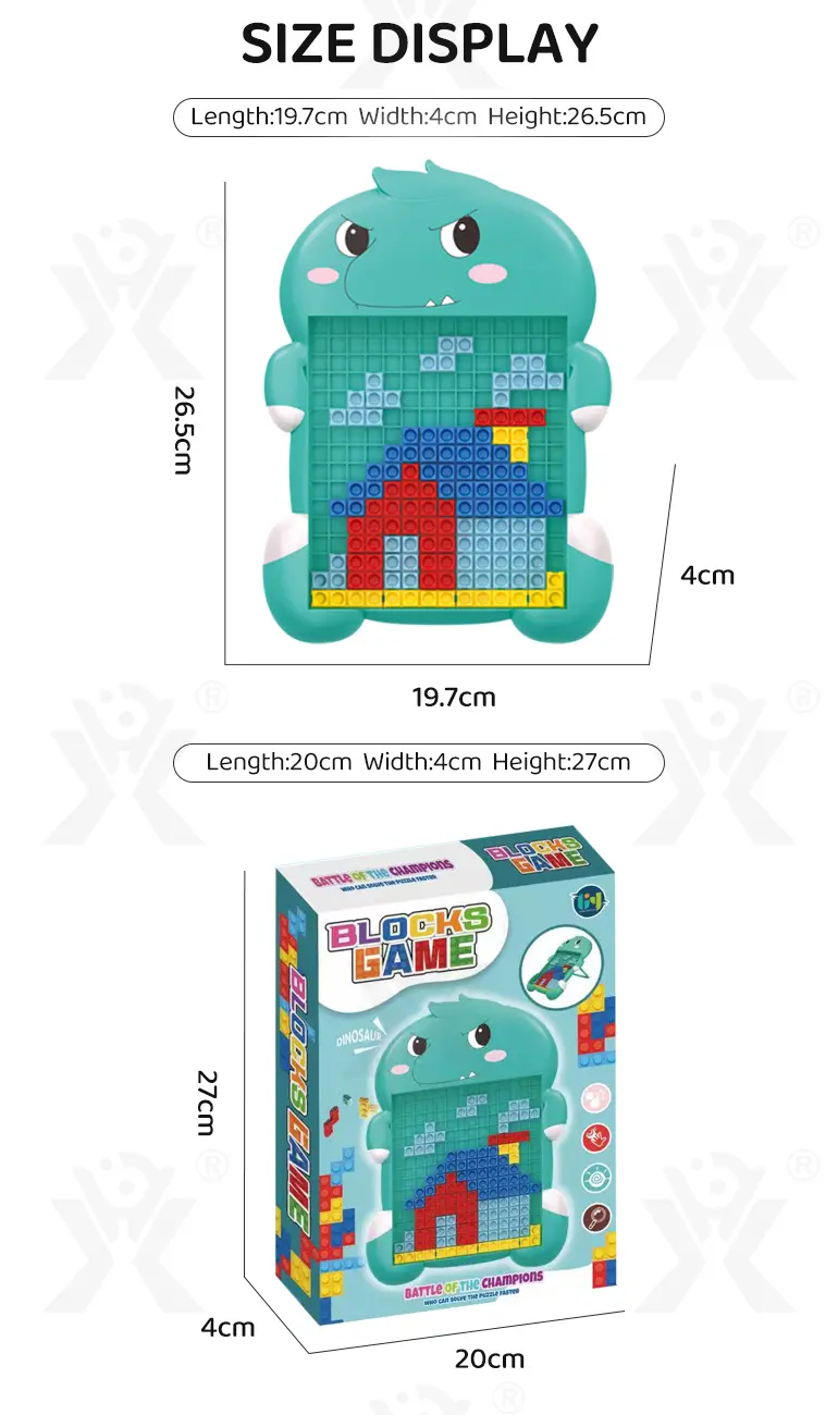 Pixel Art Puzzle Board Toy (TG4023444) — product detail panel 7