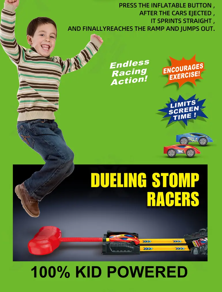 Ejection Car Toy with Stomp-Powered (TG4277482) — product detail panel 2
