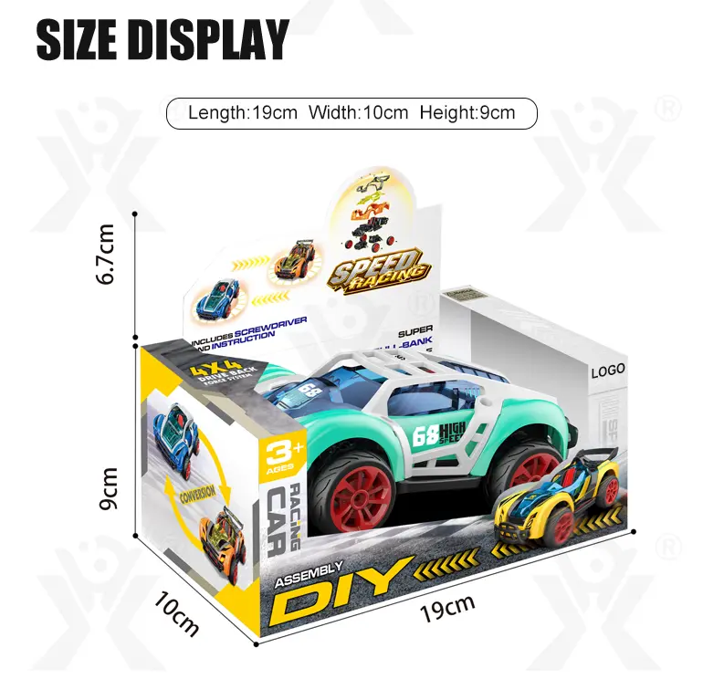 DIY Racing Car, Disassembly DIY Toy (TG4030752) — product detail panel 8