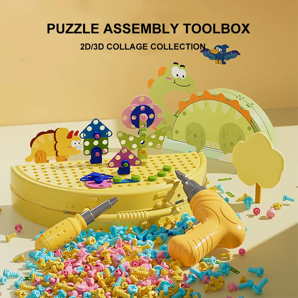 Magic Montessori Play, Screw Toolbox Toy -3 Year Old Educational Toys — product view 1
