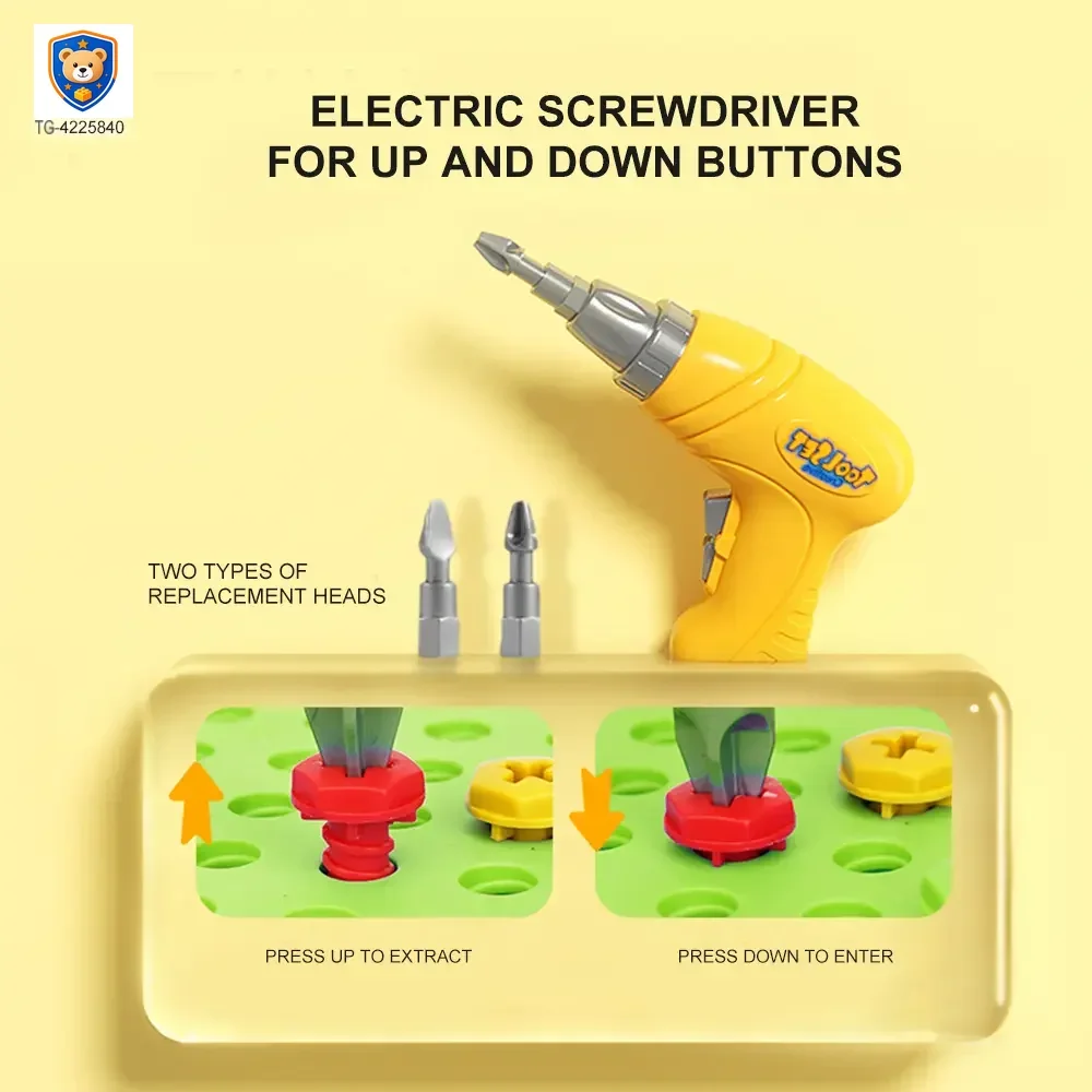Magic Montessori Play, Screw Toolbox Toy -3 Year Old Educational Toys — product view 4