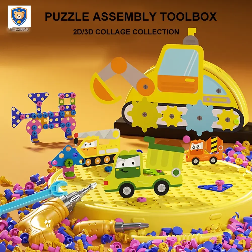 Magic Montessori Play, Screw Toolbox Toy -3 Year Old Educational Toys — product view 5