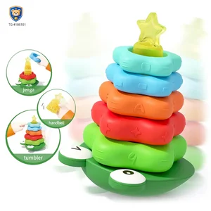 Frog Tumbler Stack Toy