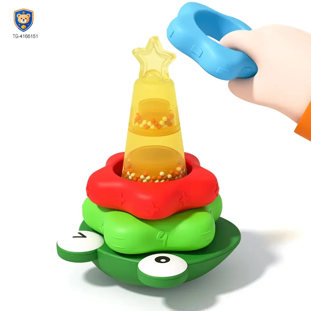 Frog Tumbler Stack Toy — product view 5