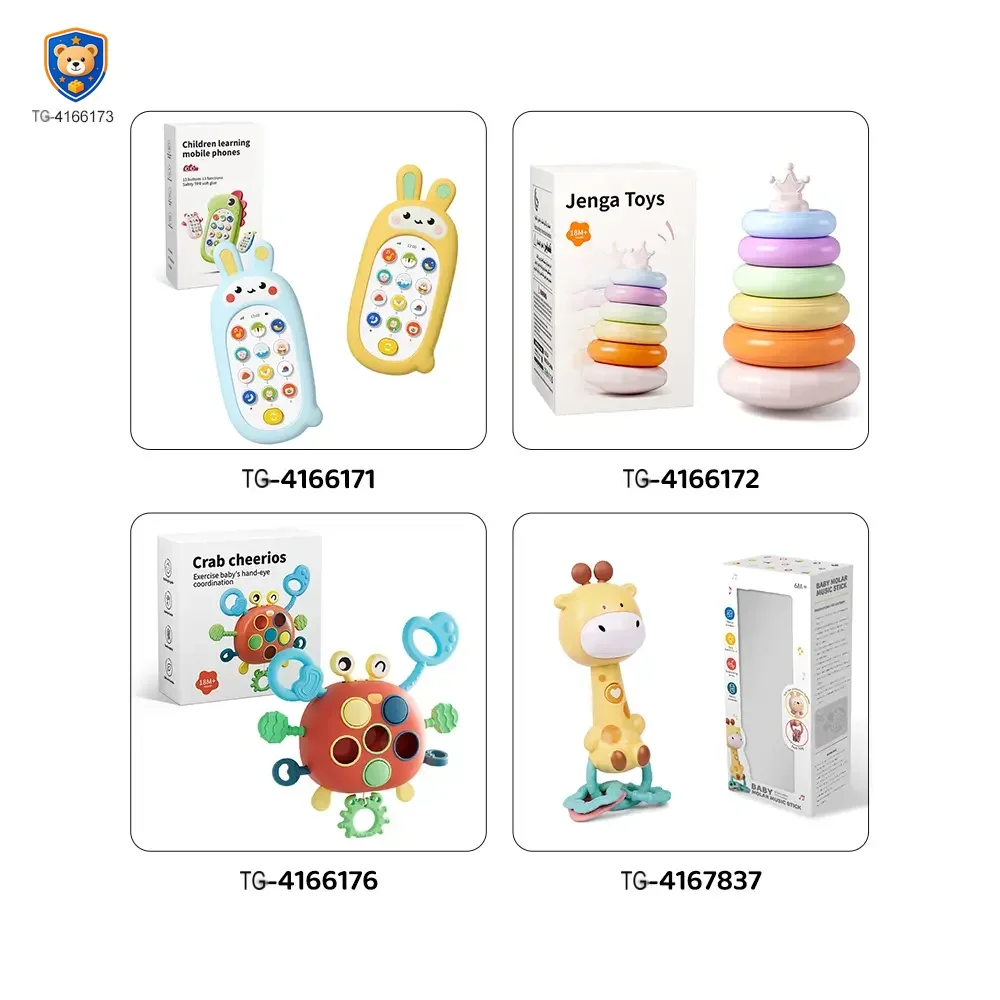 Giraffe Accordion Toy, Musical Toy — product view 5