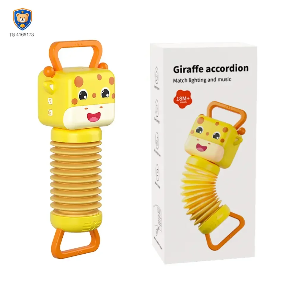 Giraffe Accordion Toy, Musical Toy — product view 6