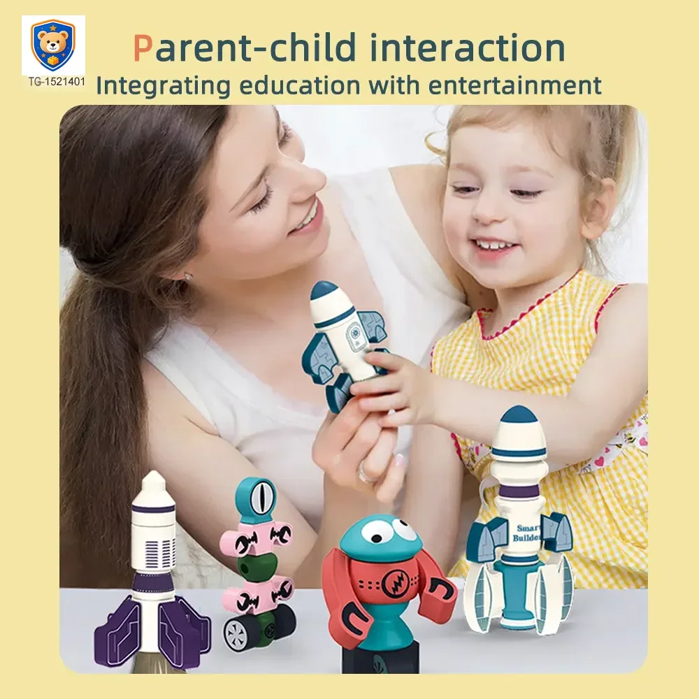 Magnetic Rocket Toys — product view 3
