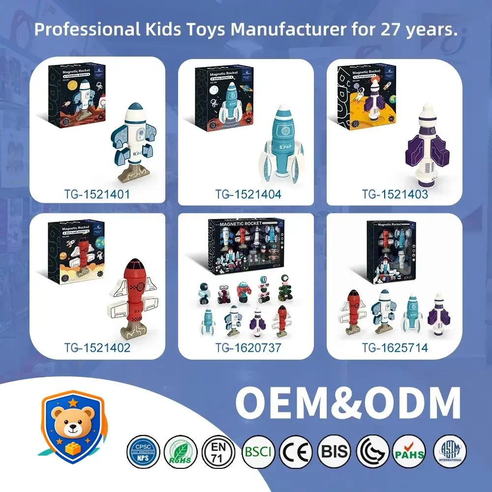 Magnetic Rocket Toys — product view 7