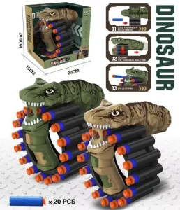 Soft Bullet Gun Toy with Dinosaur Shape
