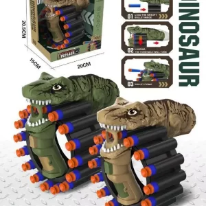 Soft Bullet Gun Toy with Dinosaur Shape