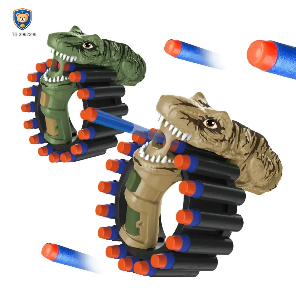 Soft Bullet Gun Toy with Dinosaur Shape — product view 2