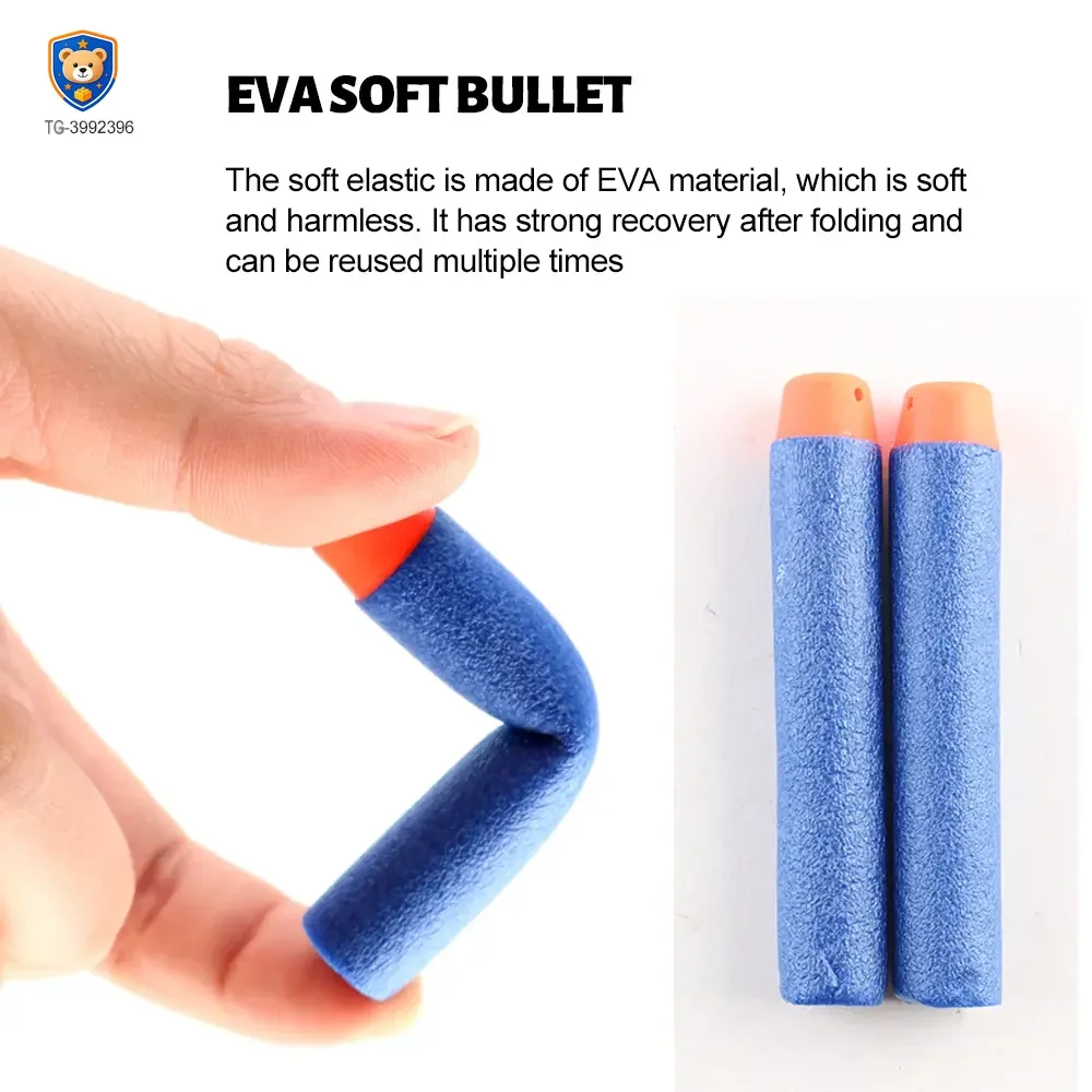 Soft Bullet Gun Toy with Dinosaur Shape — product view 6
