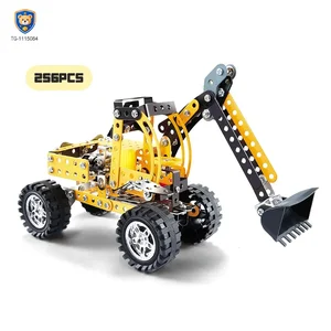 STEM Building Project Toys, DIY Alloy Excavator Toy
