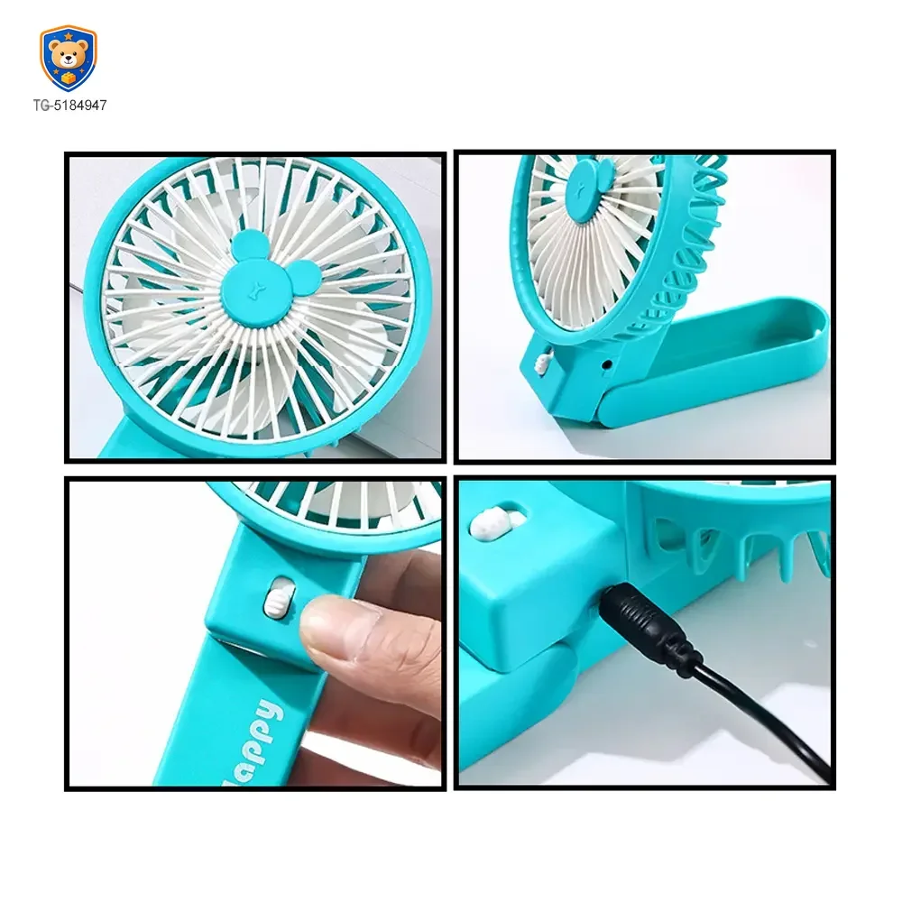 Handheld Foldable Fan Toy — product view 3