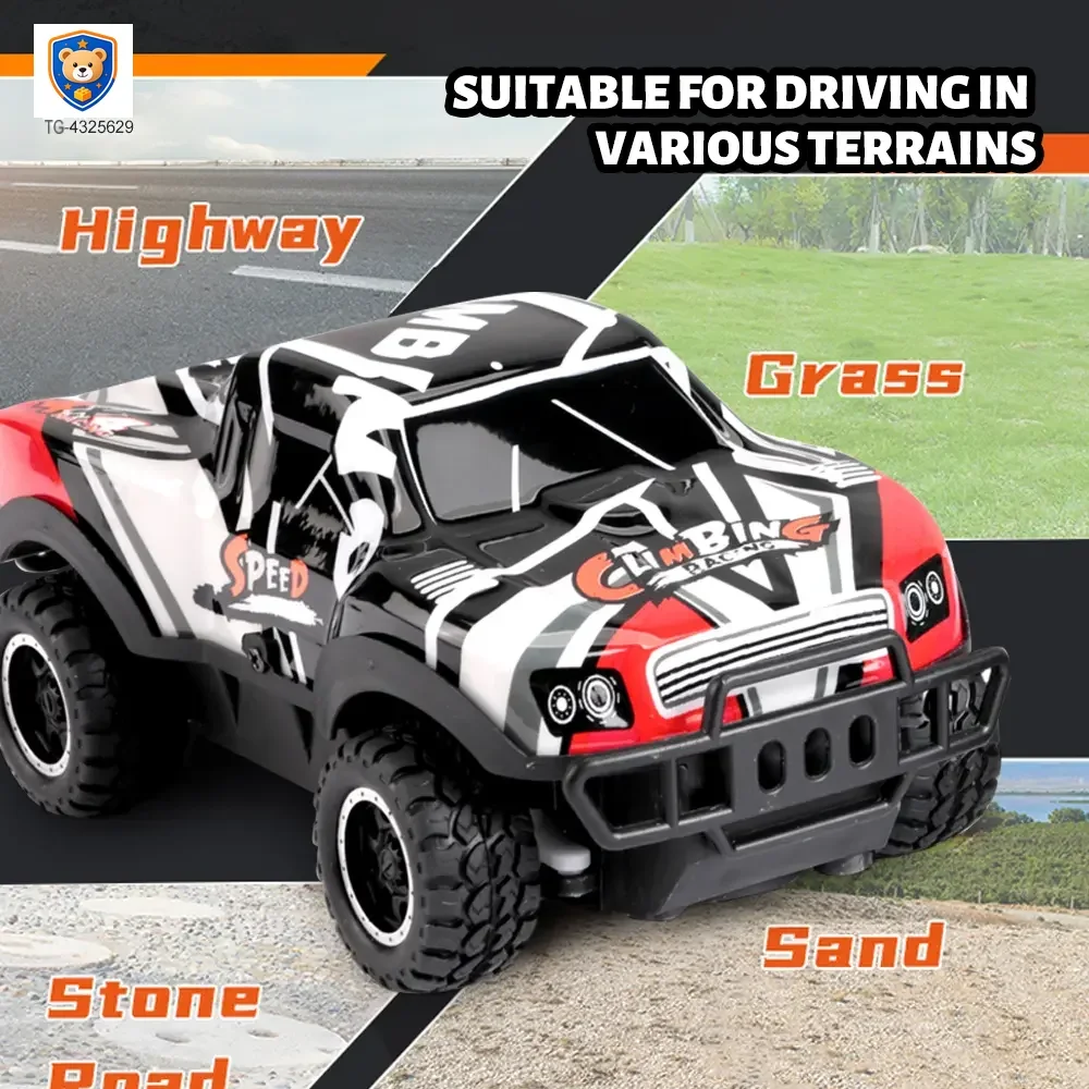 1:24 Scale Glowing RC Car, High Speed, Ultra Fun — product view 2